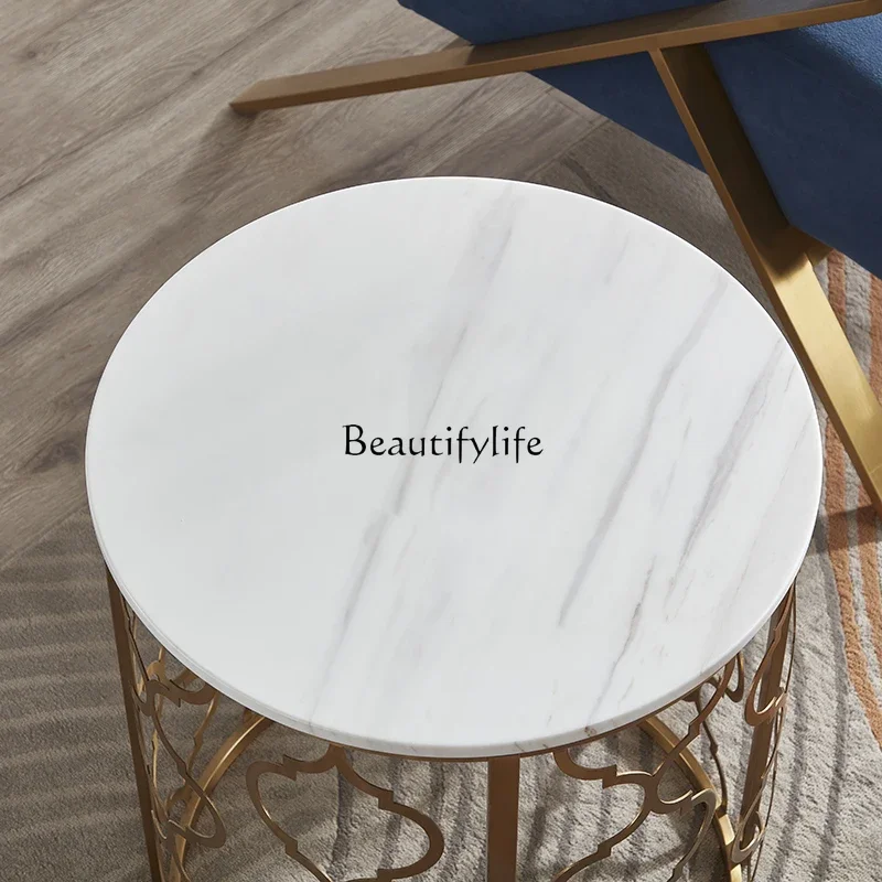 Американский стиль Роскошный натуральный мраморный уголок несколько предметов