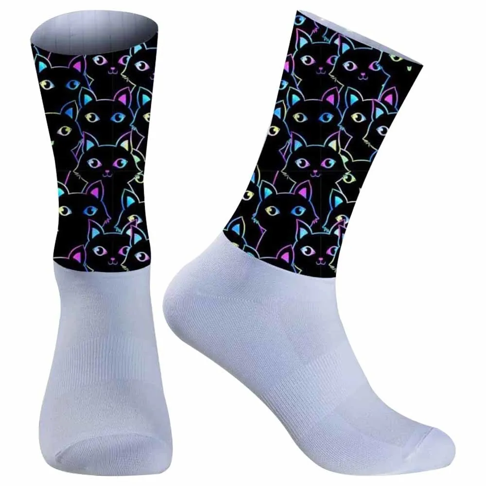 Летние осенне-зимние носки забавные Misfits в стиле панк-рок-группы новые женские и