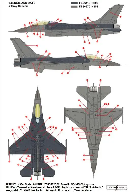FAB FA48107D 1/48 F-16CM Block40 90-0735 35Th Боевая эскадрила специальная схема Gunsan Air Base 2023