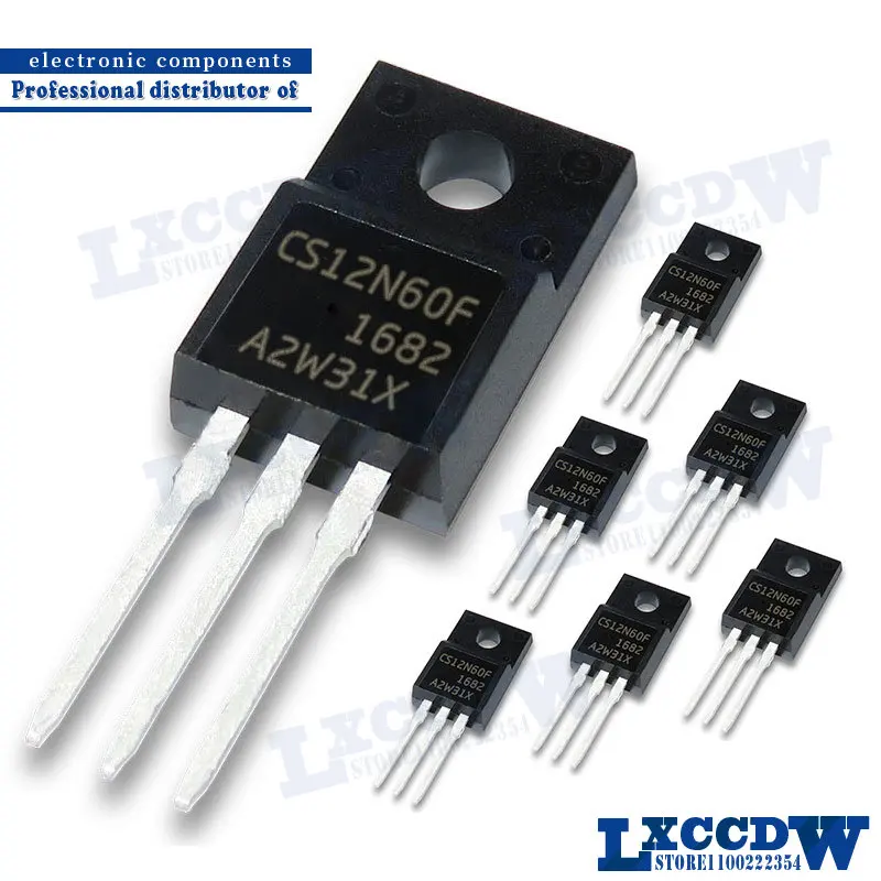 

10 шт. CS12N60F TO220F CS12N60 TO-220F 12N60F CS10N60F CS10N60