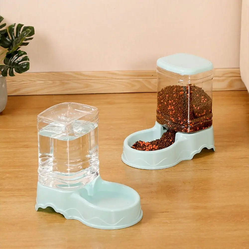 Автоматическая кормушка для кошек и собак диспенсер корма воды большой емкости с