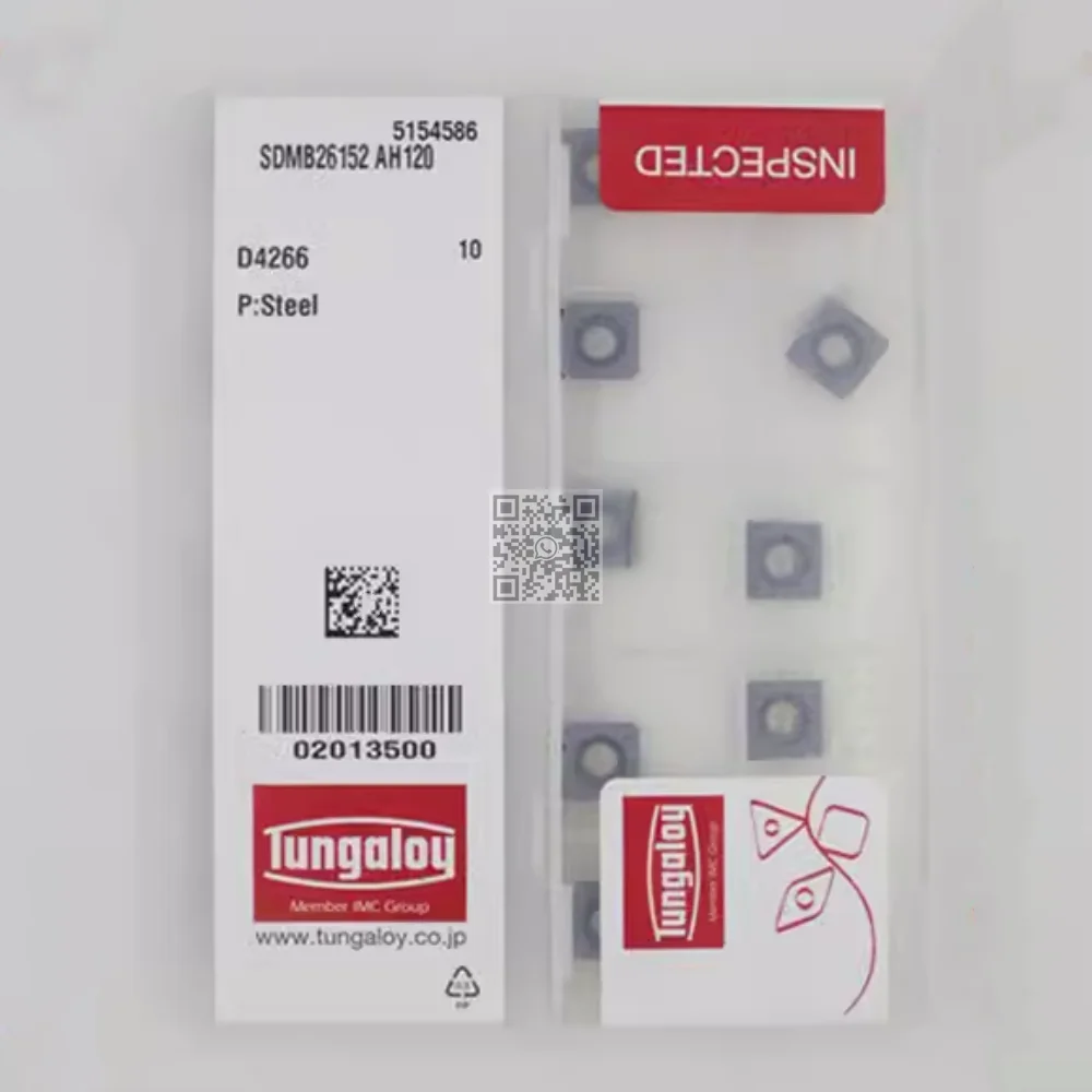TUNGALOY SDMB26152 AH120 GH330 Твердосплавные пластины SDMB Фрезерные