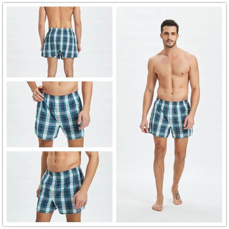 Men's Boxers Plus Size Man Boxer Shorts Set Men Underwear Men Panties for Summer Bóxeres  Underpants Male Boxershorts  Scalpers