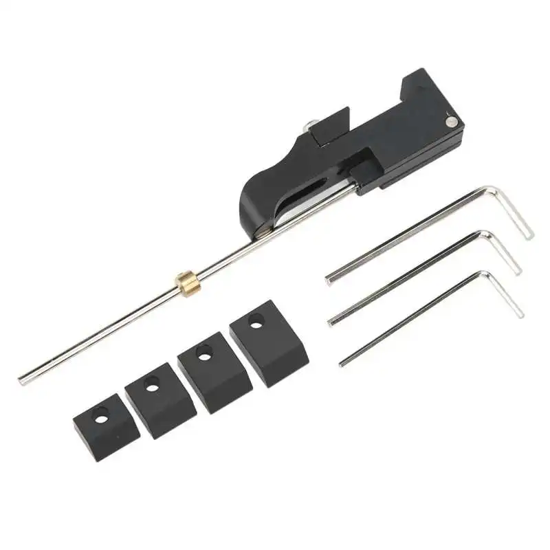 

Archery Recurve Bow Clicker Aluminium Alloy Archery Arrow Clicker with Adjusting Sliders for Shooting