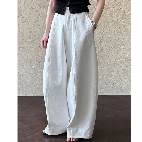 Женские широкие брюки Sherhure из хлопка