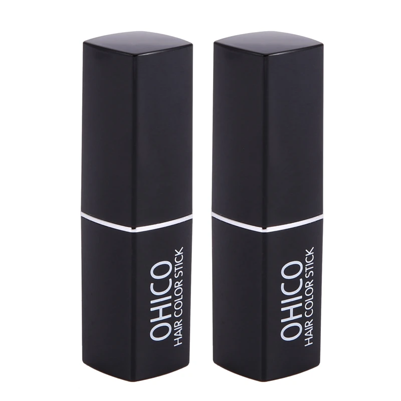 

Ohico 2x натуральные растительные экстракты помады форма краски для волос ручка для покрытия белых волос одноразовая краска для волос темно-ко...