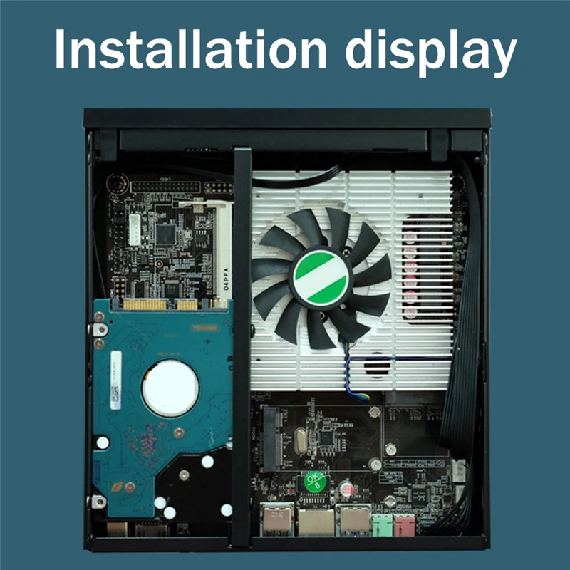 Тонкий настольный компьютер DX01 Mini ITX тонкий полувысокий портативный