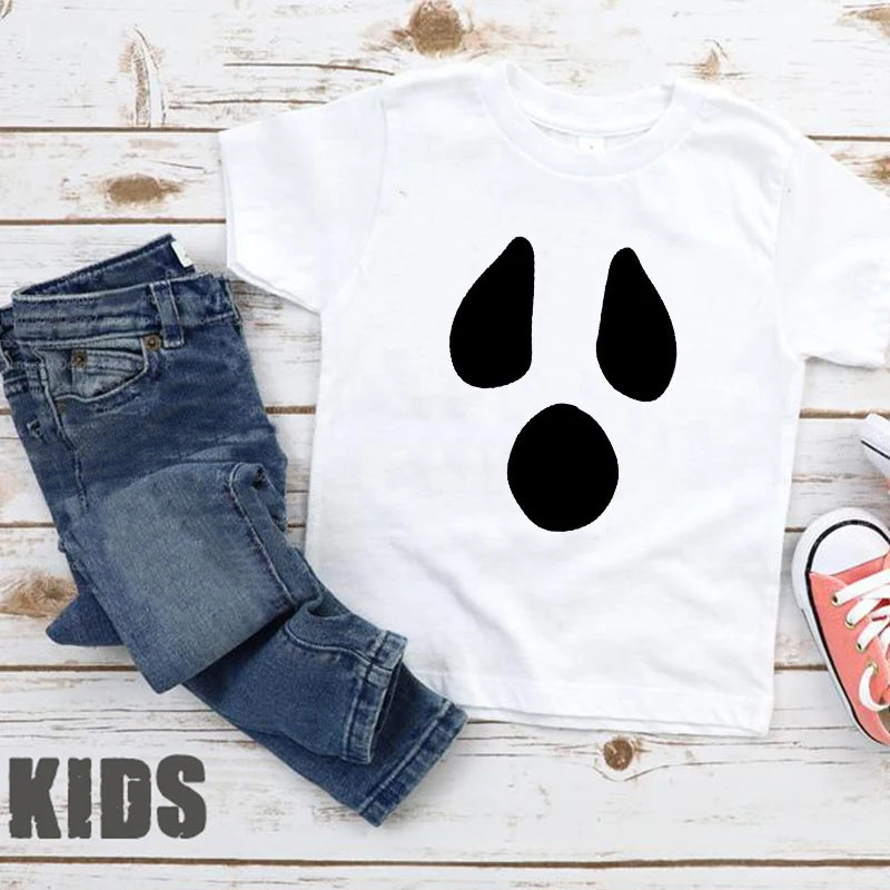 

Ghost Face Halloween Baby Boy Clothes Halloween Baby Outfit Fall Baby Shirt Baby's First Halloween Costume Cute Ghost Tshirt
