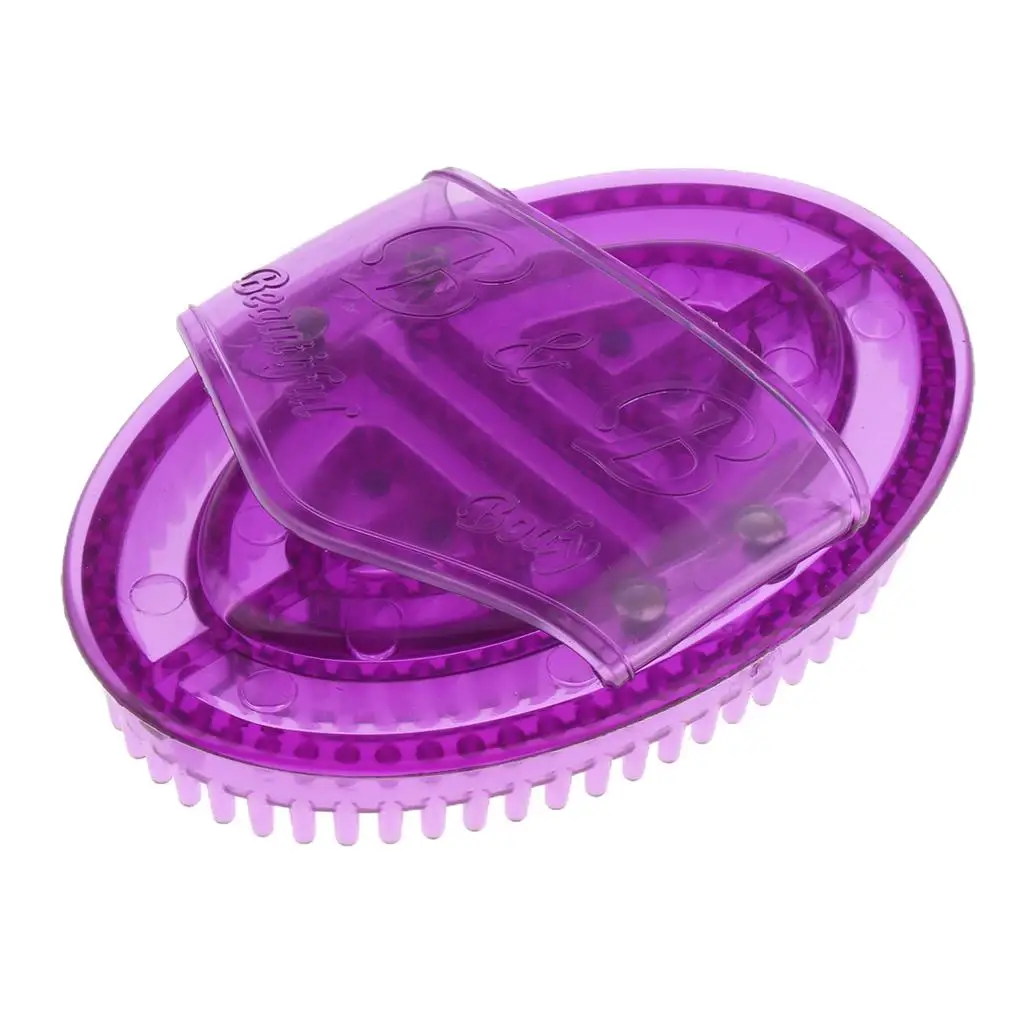 Массажная щетка Meridian с закругленными концами антицеллюлитная массажная для лица