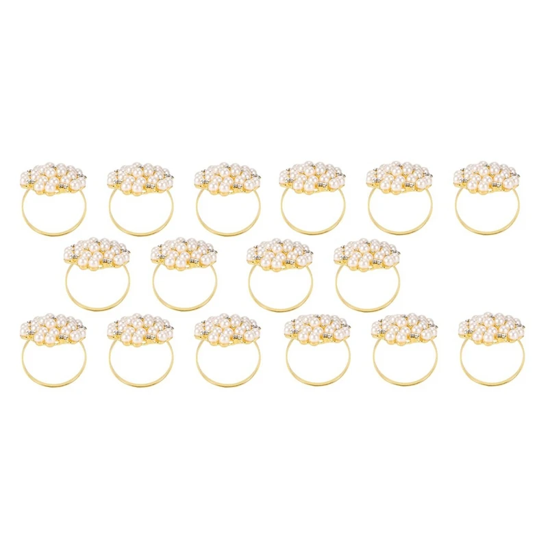 

16 шт. изысканных металлических пряжек для свадьбы, обевечерние, украшения стола