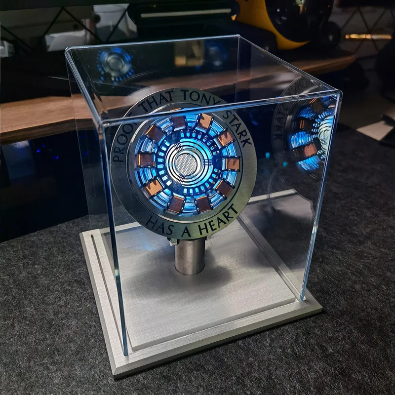 В наличии Мститель Железный Человек Арка Реакктор Аниме Фигурка 1:1 Mk1 Mk2 Сплав