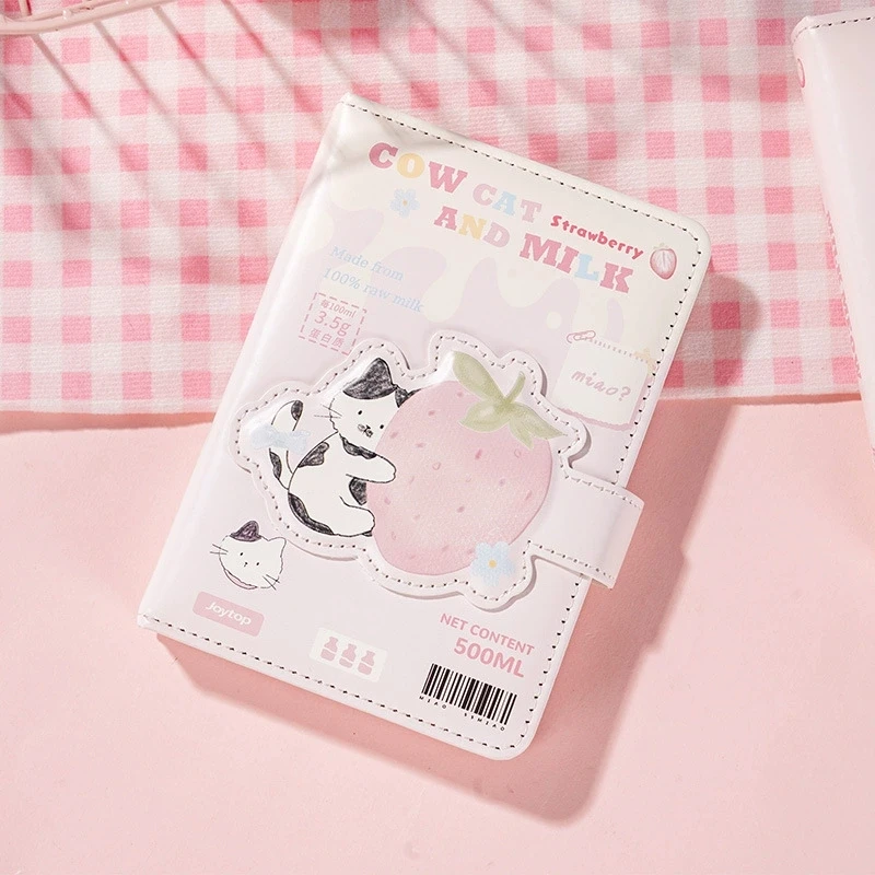 

МИНКЫС A6 блокнот из искусственной кожи с котом