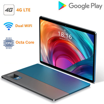2022 Upgraded Pad7 10.1 Inch 4G Cheap Tablet Android 6GB RAM 64GB ROM MT6750 Octa Core 8MP Camera Kids Tablet For Gift