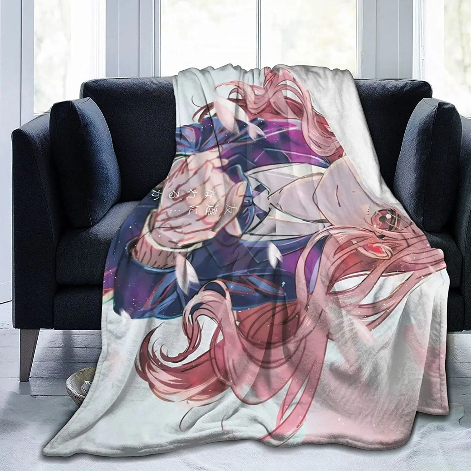 

Homura Akemi Fluffy Soft and Comfortable Blanket, Anime Warm Embrace of Sympathy