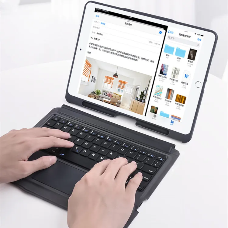 

2021 ipad bluetooth клавиатура ipad pro11 клавиатура Air4 слот для ручки защитный чехол для планшета волшебное Управление клавиатура и мышь