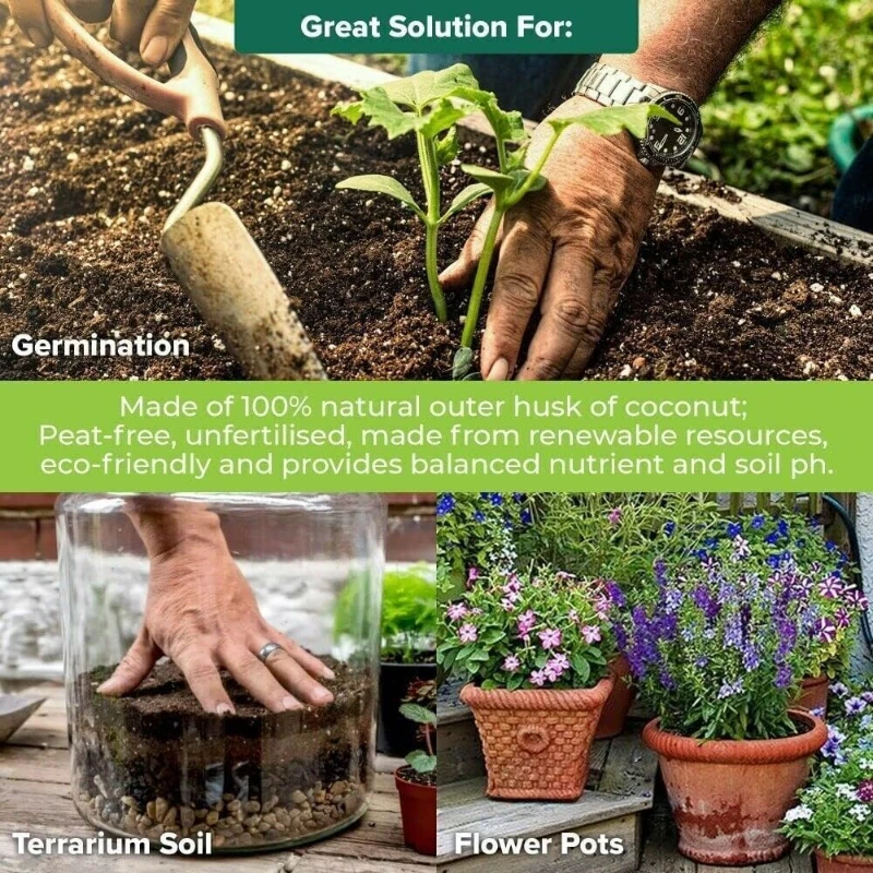 Органическая Почва Плодого Рта Для Садоводства Без Грязи 600 Г Высокая Удержание