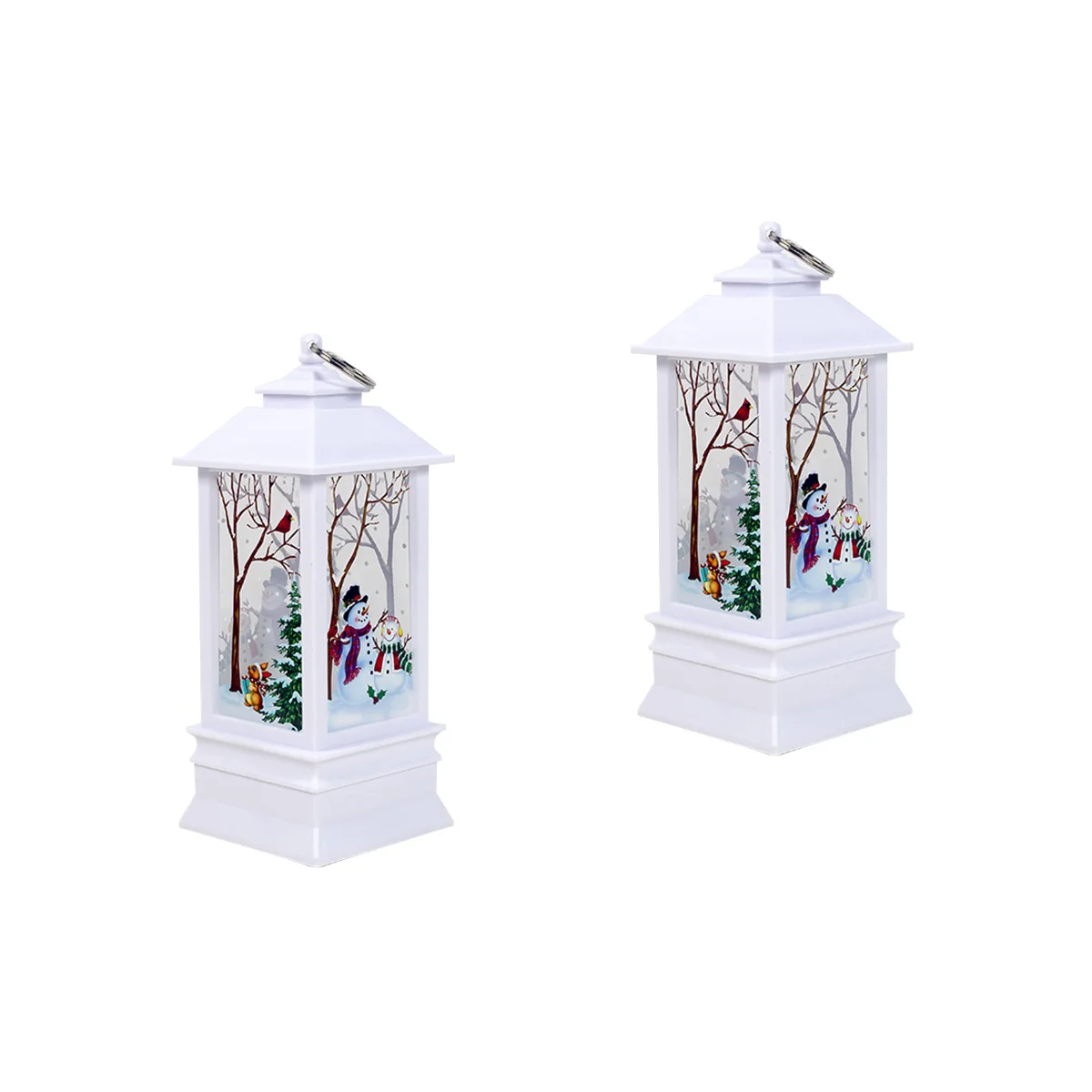 

Lantern Christmasnight Lamp Snowman Party Supplieswater Lighted Holiday Decorative Lanterns Garden Ornament
