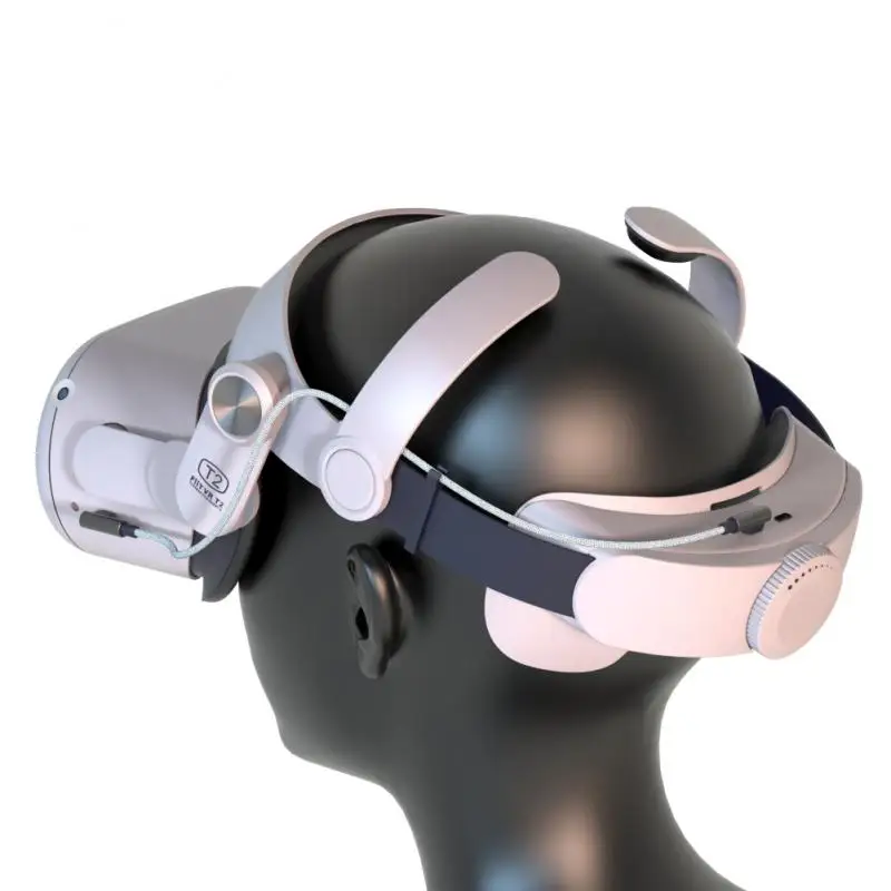 

Декомпрессионная повязка на голову для Oculus Q2 Quest 2, дышащая Складная Подушка, повязка на голову VR, сменная Подушка, набор аксессуаров