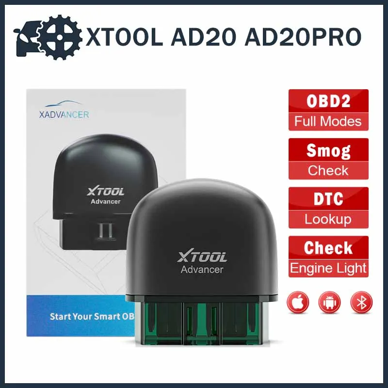 Сканер OBD2 XTOOL AD20 AD20 PRO, считывание/очистка ошибок кода для всех автомобилей, диагностика системы двигателя для Android /IOS, ELM327 AD10, 2023