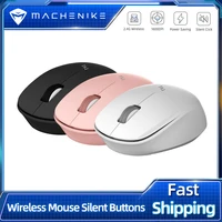 machenike cm310 wireless mouse silent buttons ergonomic mute mice computer mouse 1600 dpi optical 2 4g receiver slim mouse