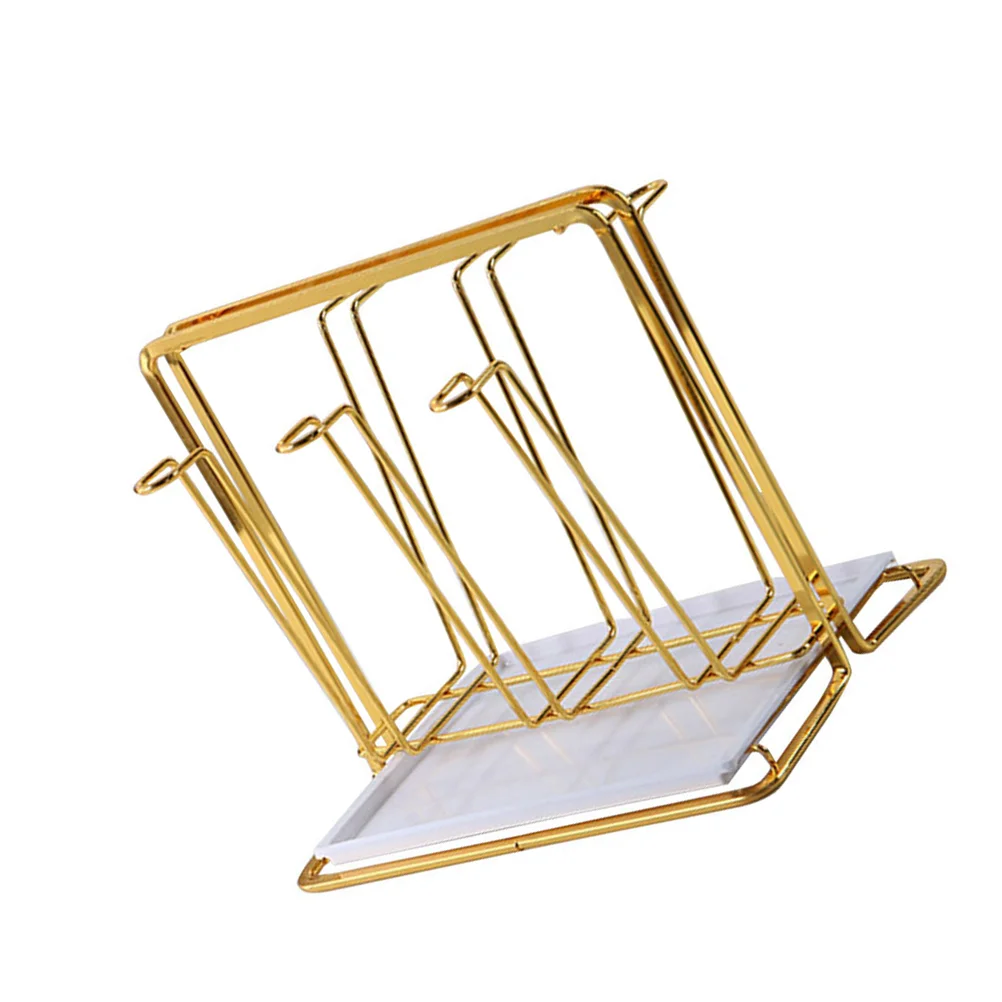 

Rack Drying Cup Mug Drainer Organizer Dish Bottle Tree Countertop Stand Farmhouseglass Drinking Bag Holder Draining Cups Metal
