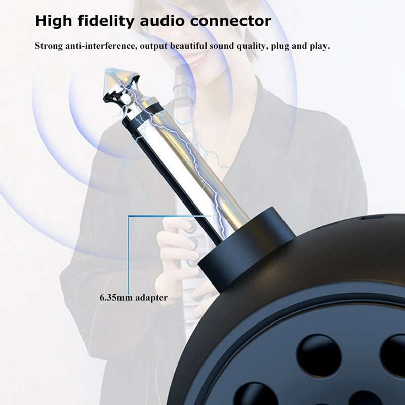Мини-гитара Bluetooth-динамик Портативный громкоговоритель для электрогитары