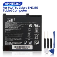 original replacement tablet battery for fujitsu zebra em7355 13j324002978 1icp45798 2 amme2360 genuine battery 5900mah