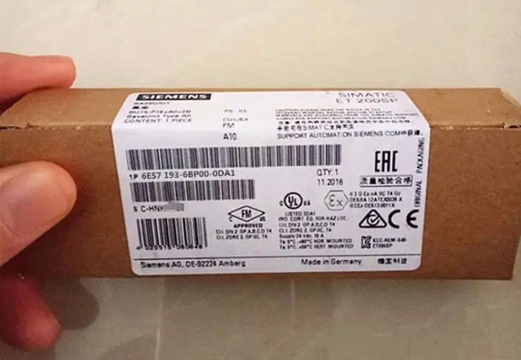 

6ES7193-6BP0-0DA1 6ES7 193-6BP0-0DA1 {Shanghai Warehouse Spot} New Original 1 Year Warranty