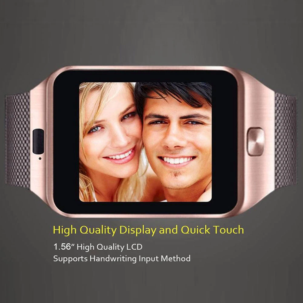 Full Touch Screen Fitness Tracker DZ09 Smart Watch Bluetooth Call Men Women Monitor Bracelet Sports Waterproof Smartwatch enlarge