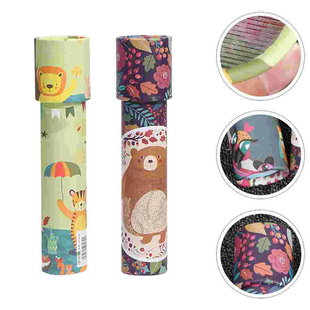 

Kaleidoscope Kids Educational Funny Kaleidoscopes Toys Scope Children Vintage Paper Toddler Favors Party Retro Mirror Classic