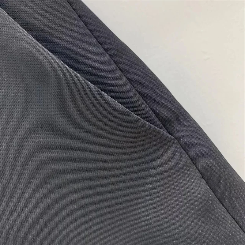 2023 Summer New Retro Chic Design Beaded Bowknot Decorative Black Shorts Women Fashion All-Matching Casual Wide-Leg Shorts Femme