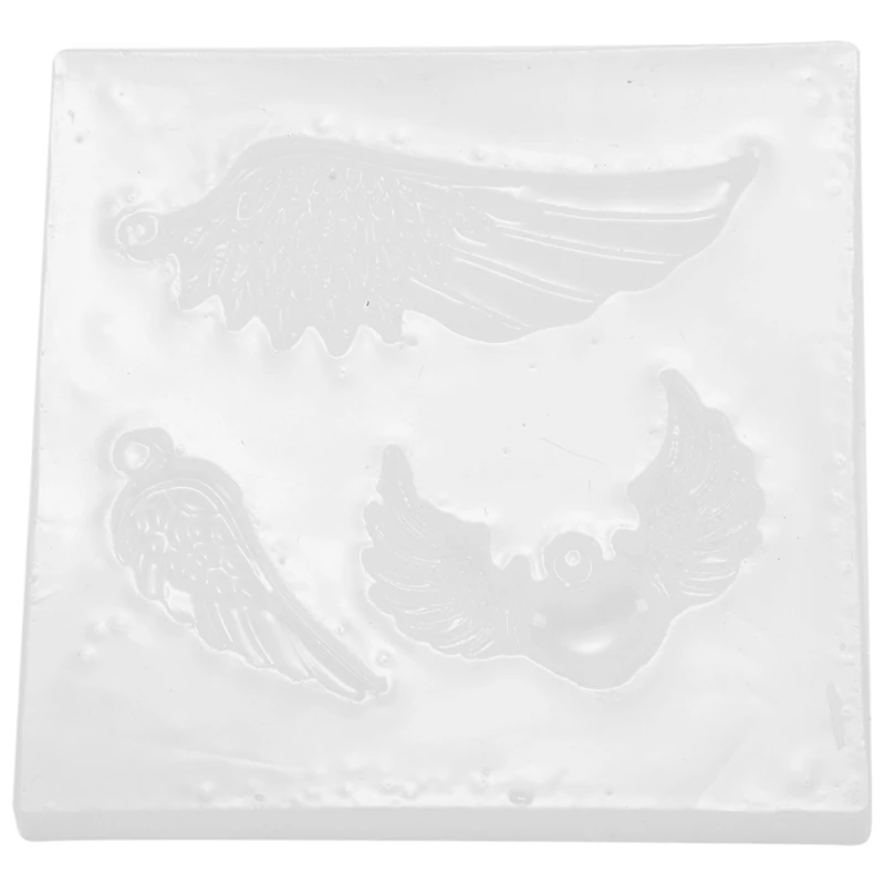 

DIY Craft Jewelry Making Resin Casting Mould Silicone Pendant Mold Angel Wing Tools
