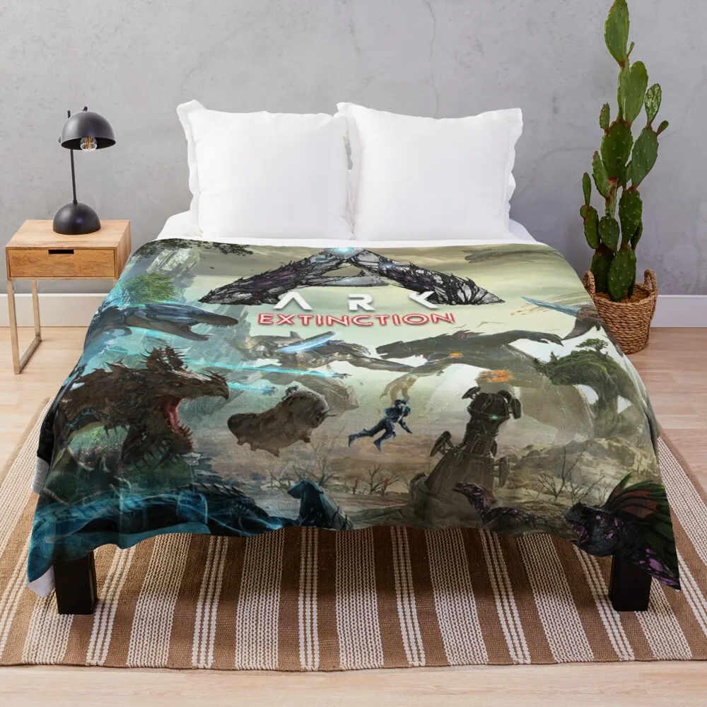 

Ark Extinction Throw Blanket Ultra-Soft Micro Fleece