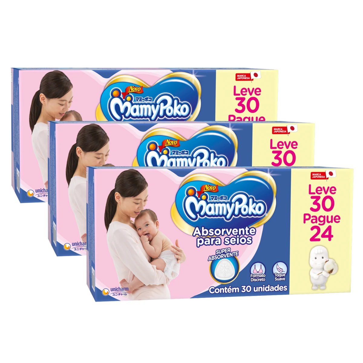 

90-pay 72 Units Kit 03 Mamypoko Breast Absorbents