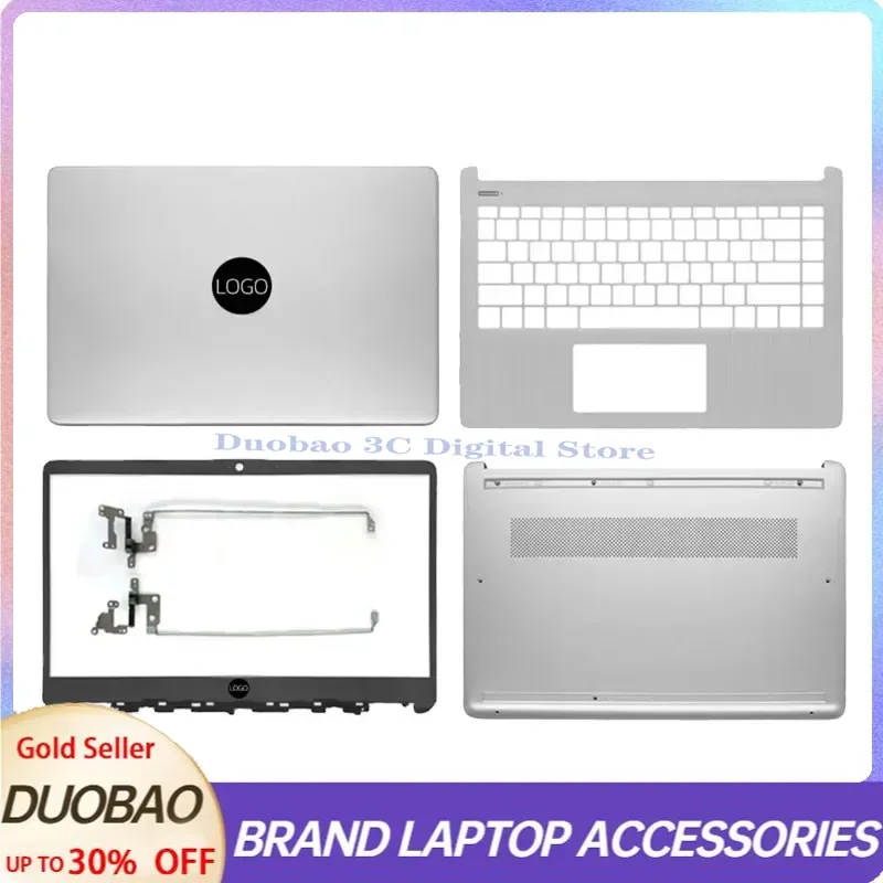 Для HP 14-DQ 14-DR 14S-DR 14S-FR 14S-FQ TPN-Q221 Q242 корпус ЖК-дисплея задняя крышка безель петли