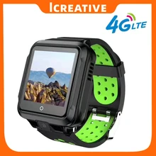 Icreative 2021 Newest arrival  4G smart Watch GPS  Locator 1.54Inch Video Call Heart Rate Monitor waterproof phone watch