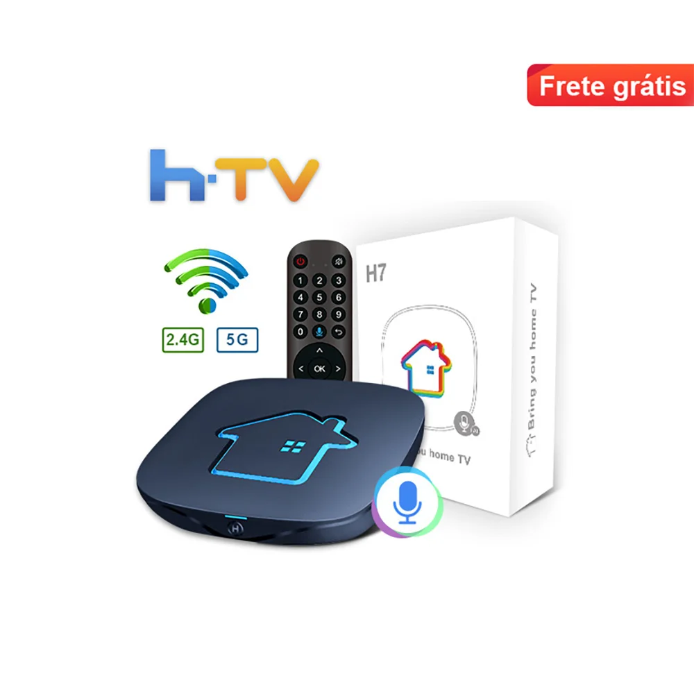 

HTV H7 4k HD 5G Set Top Box