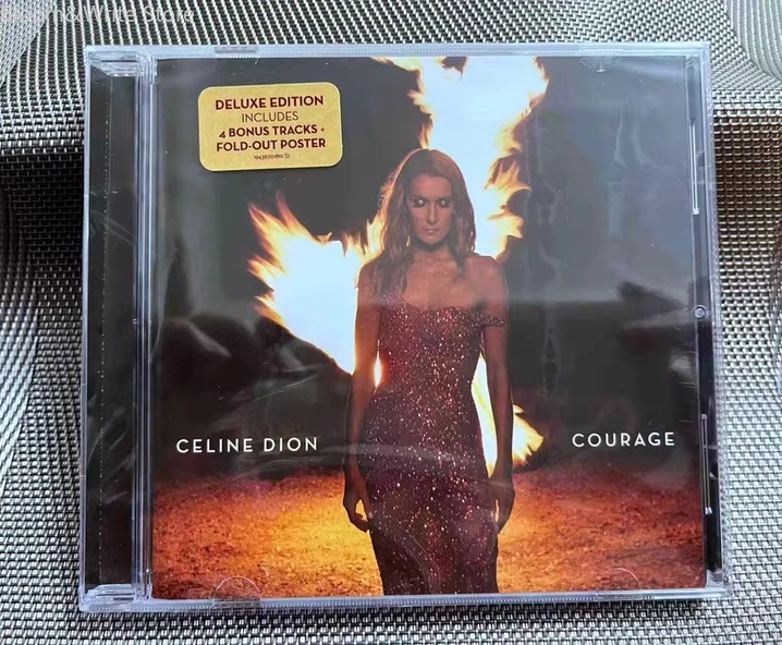 Фото Классический музыкальный компакт-диск Celine D-Dion Courage Deluxe Album Falling in Love Again Музыкальная запись Walkman Car Soundtracks Box Party Music №1