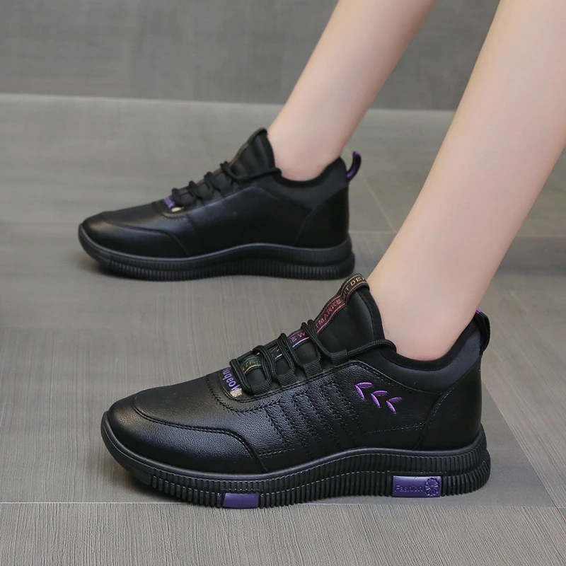 Женские кроссовки повседневные женские летняя обувь для бега 2024 черные осенние
