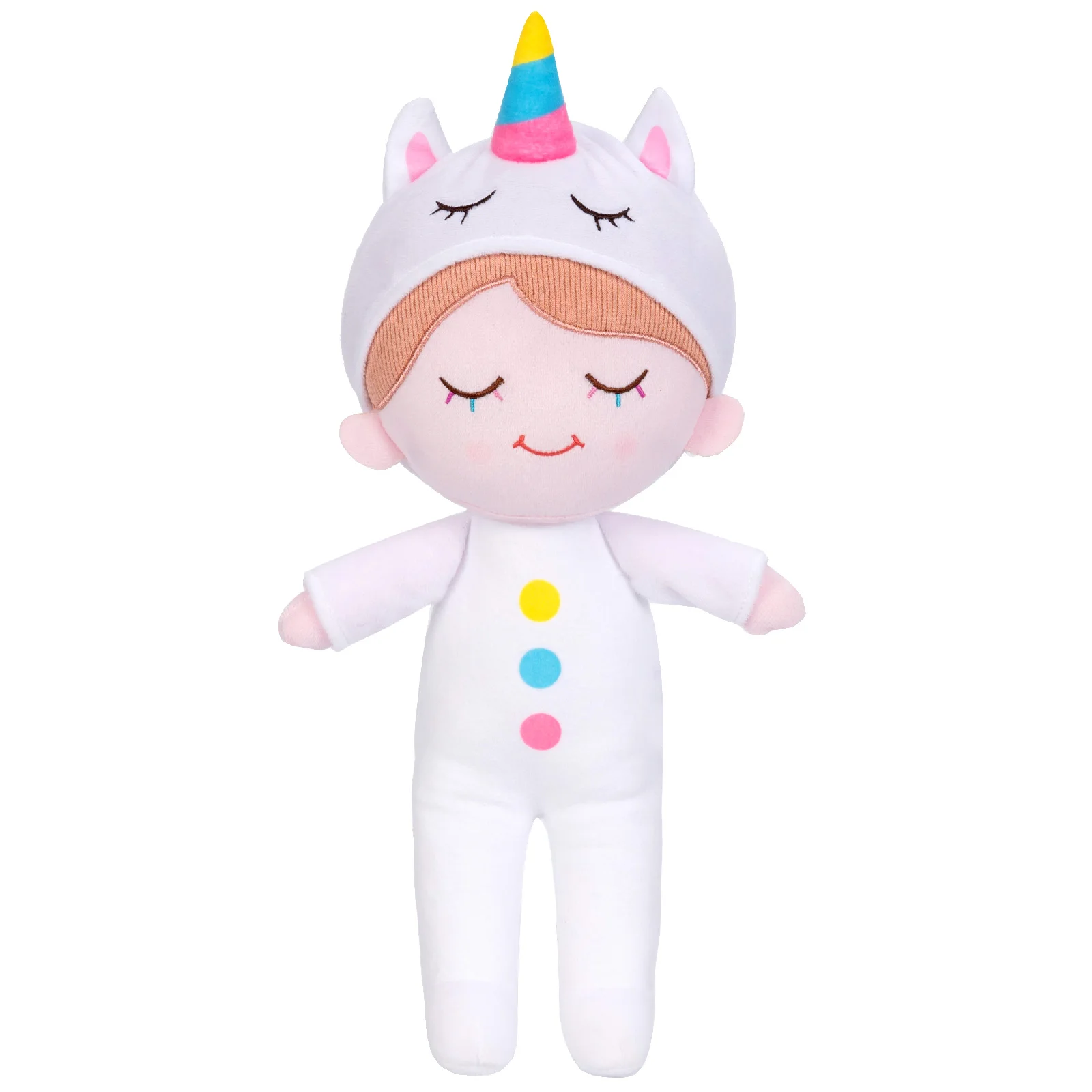 

Starpony 15" Soft Baby Doll for Girls Plush Toys Stuffed Dolls for Kids Kawaii Adorable Ragdoll Birthday Gift Pajamas Toy