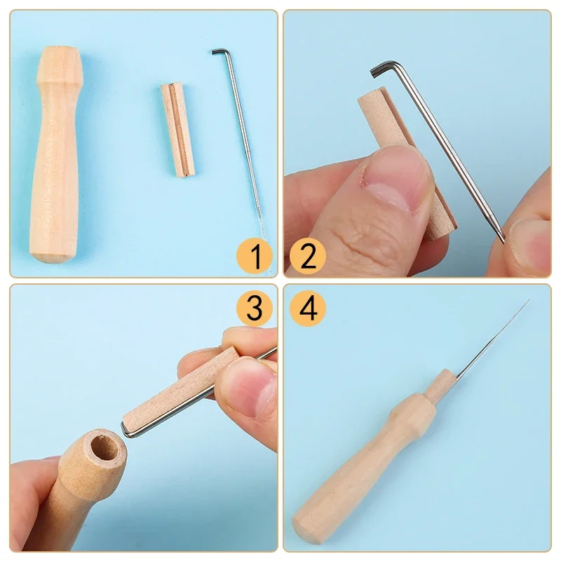 Новинка войлочная игла MIUSIE 1-30 шт. стартовый набор войлочные иглы для рукоделия