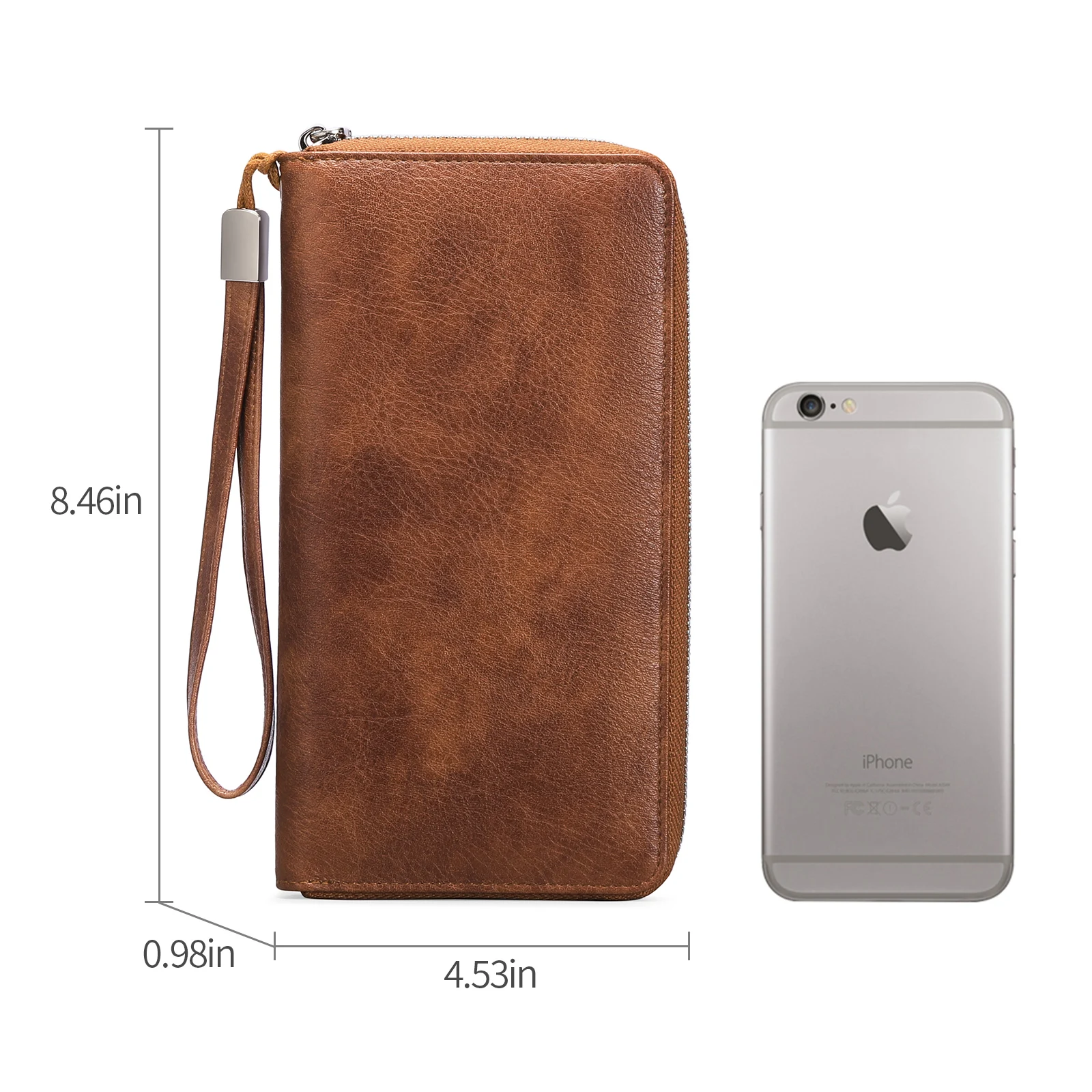 Wallets for Women Clutch Bag Large Capacity Mobile Phone Zipper Wallet Women Korean Style Business Wallet Bag Card Holder