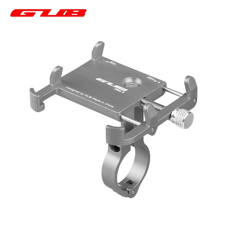 

GUB PRO2 Bicycle Handlebar Aluminium Alloy Mobile Phone Holder For 3.5-6.2inch Smartphone GPS MTB Bike Motorcycle Stand Extender