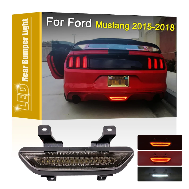 

Светодиодная задняя фара для заднего бампера Ford Mustang 2015 2016 2017 2018