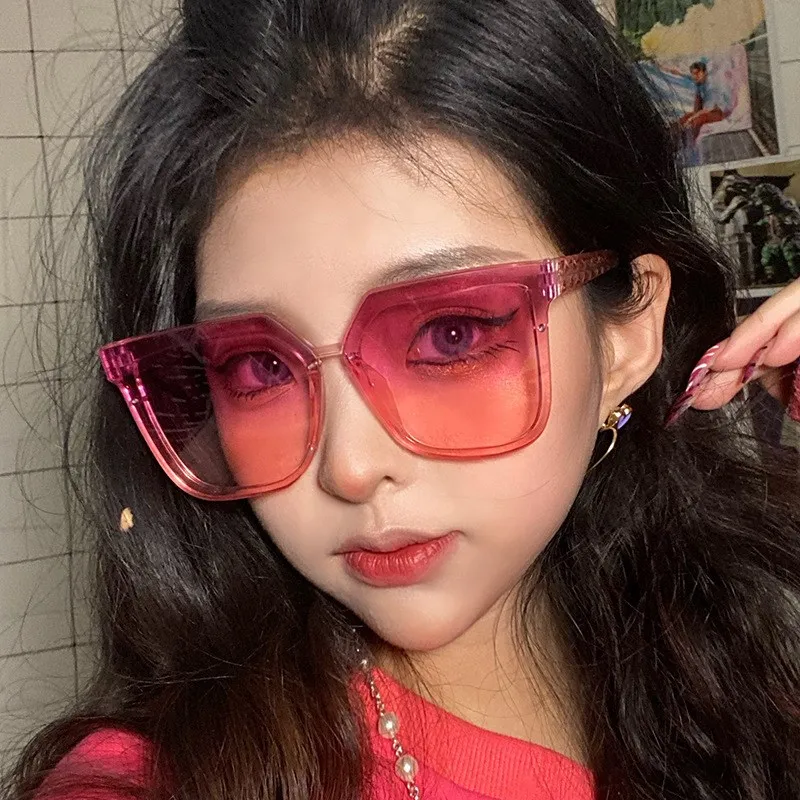 

2022 Fashion Square Cat Eye Shades Vintage Bule Pink Sun Glasses Women Brand Design Sunglasses Oculos De Sol Dropshipping UV400