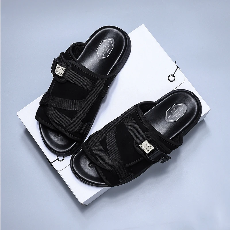 Рождественские Светоотражающие летние шлепанцы Visvim мужские повседневные для