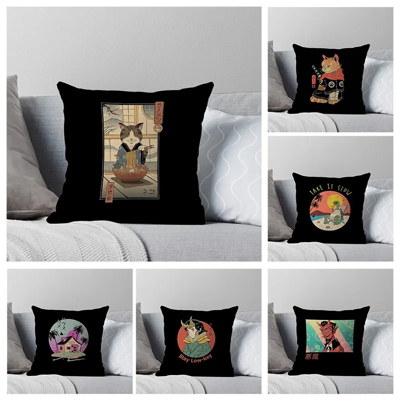 

Декоративный домашний чехол для подушки, Наволочки для подушек 45*45, скандинавский размер 40*40 40x40 см 50x50 см, необычная гостиная, искусственная ...