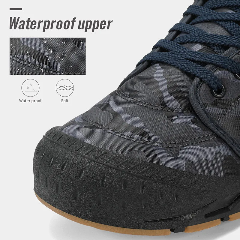 Men's Military Boot Hunting Trekking Combat Men Ankle Boot Waterproof Camping Mountaineering Winter Shoes Men Casual Men's Boots