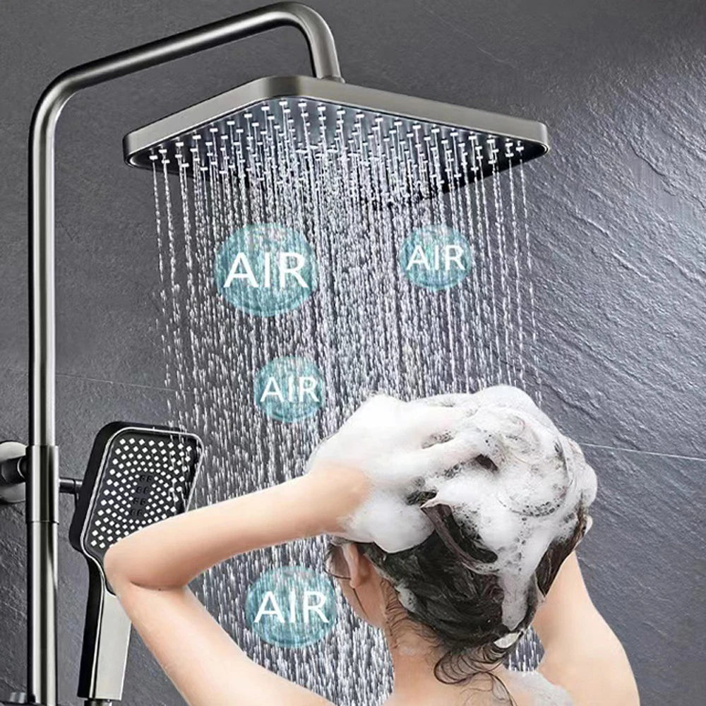 

Насадка для душа потолочная с большим потоком, 4 режима