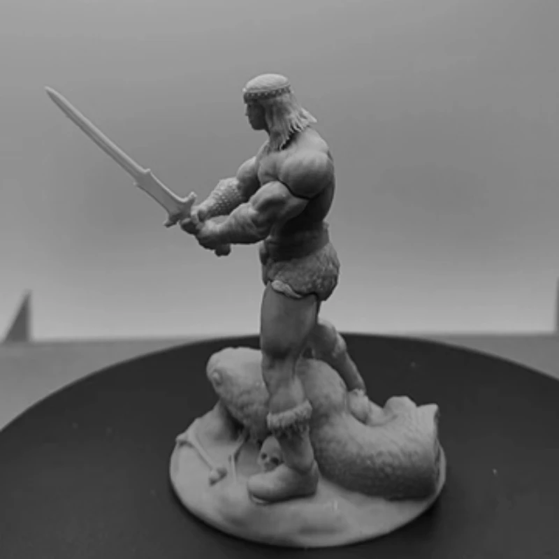Статуя Воина Варвара GK, разборная, Неокрашенная, масштаб 124 (art.: 3920bf025bdbf) - 3920bf025bdbf